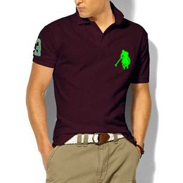 Mens Tshirts Ralphs Lauren Designer Tops Polo Mens Paul Tshirts Big Horse America Rl Embroidery Womens Letter 3 Tshirts Printing Polos Summer Casual Short Sleevehxj