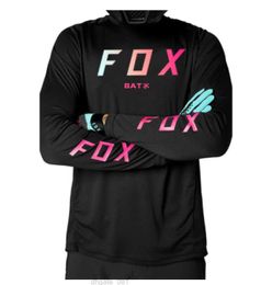 Bat Fox Motocross gömlek mtb yokuş aşağı jersey dağ bisikleti jersey dh hızlı kuru yarış forması maillot ciclismo hombre