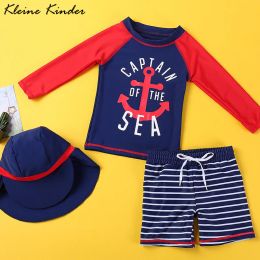 Wear Swimsuit Boy 2022 Long Sleeve Kids Swimwear for Boys Uv Protection Shark Children's Surf Bathing Suit Rashguard Swimming Trunks