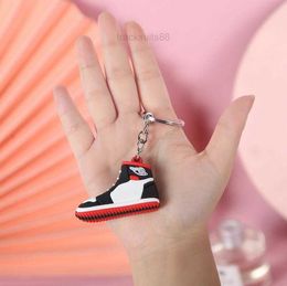 Sneakers 2024 PVC Creative Mini Keychains For Men Women Gym Sports Shoes Keychain Handbag Chain Basketball Shoe Key Holder Bulk Price 3 H66