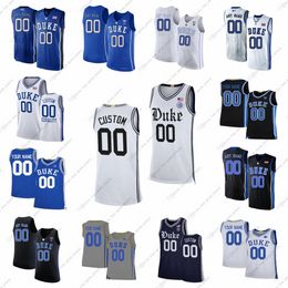 Niestandardowe NCAA Duke Blue Devils College Basketball Jerseys Neal Bevovich Jaylen Blakes Stanley Borden Kyle Filipowski Caleb Foster Spencer Hubbard Jared McCain