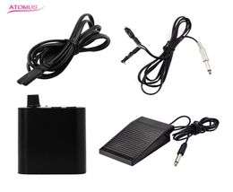 Tattoo Machine Power Supply Kits with Clip Cord Foot Pedal Clip Cord Power Cable Foot Pedal Power Cable1913804