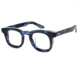 Sunglasses Frames Acetate Rivet Frame Thick Thin Can Be Equipped With Anti-myopia Blue Lens