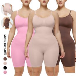 Waist & Tummy Shaper Women Seamless Bodysuits Shaper Y Push Up Waist Reducer Shapewear Skims Invisible Tummy Control Corsets Lingeries Dhmvc