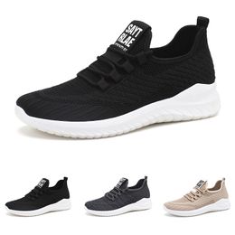 running shoes for men women Solid Colour hots low black white Plum breathable mens womens sneaker walking trainers GAI