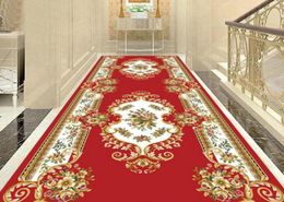 European Living room Carpet Parlour Hall Floor Mat Household Porch el Corridor Long Rug Non slip Customised Size75504279973602