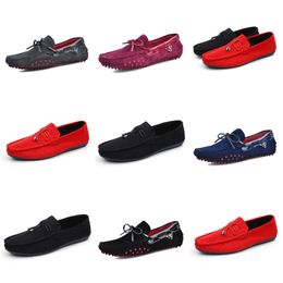 casual shoes mens six GAI triple red white brown black purple lifestyle jogging lightweight comfortable walking shoes