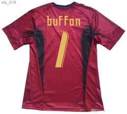 Soccer Jerseys Retro classic Italy soccer jerseys Italia MALDINI R.BAGGIO Rossitto Nesta Albertini DEL Balotelli football shirtH240306