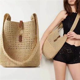 Women Summer Straw Shoulder Bags Designer Large Capacity Travel Duffle Fashion Luxury Designer Weave Crossbody Bags Raffia Beach Bag Purses And Handbags 2627