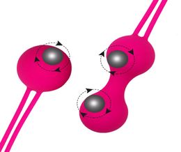 Feminine Hygiene Sex Toys Silicone Smart Kegel Ball Ben Wa Ball Vagina Machine Vaginal Geisha Women Restoring Private Part Tighten9089720