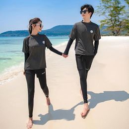 Women's Swimwear Wisuwore Diving Suit Couple Floating Long Sleeved Swimsuit Jellyfish Surfing Men And Women