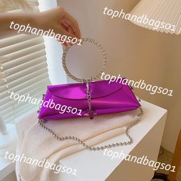 Borsa di design da donna Nuova borsa di celebrità di Internet Borsa con manico in diamante brillante Borsa in pelle di moda Borsa per banchetti Borsa a tracolla con diamanti