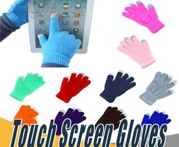 Warm Winter finger Touch Screen Gloves Multi Purpose Unisex Capacitive Christmas Gift For iPhone iPad Smart Phone8550158