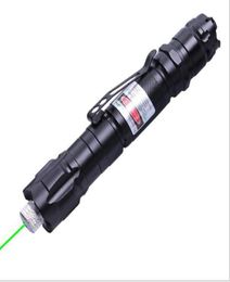 009 532nm Green Laser Pointer Pen pointer Clip Flashlight Twinkling Star Laser Tactical 80PCSLOT6542695
