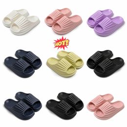 Summer new product slippers designer for women shoes white black green pink blue soft comfortable slipper sandals fashion-030 womens flat slides GAI outdoor shoes