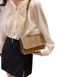 More Colours Luxurys designers Fashion Flap bags womens quilted shoulder bag Gold Chain PU leather crossbody handbags purses black tote purse handbag 5A