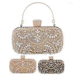Evening Bags -Women's Clutch Bag For Wedding Purse Chain Shoulder Small Party Handbag With Handle
