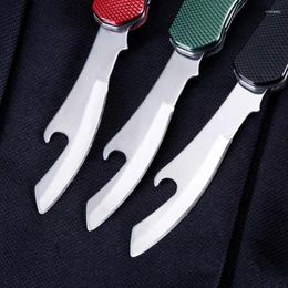 Dinnerware Sets Camping Utensils Foldable Knife Fork Stainless Steel Kitchen Accessories Travel Utensil Eating Flatware Tableware Detachable