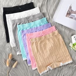 Women's Panties Short Pants Women Sexy Lace Seamless Shorts Safety For Dress Skirt Underwear High-stretch Boxers 2024