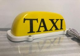 USB 5V TAXI Sign Badges Cab Roof Top Topper Car Magnetic Lamp LED Light Waterproof for drivers5385739