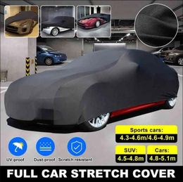 Car Covers Ers Stretch Cloth Special Clothing Er Indoor Dust-Proof Sunshade Anti-Uv Protection W220322 Drop Delivery Mobiles Motorcy Dhfkm