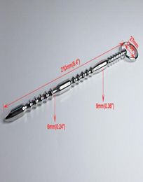 Real Stainless Steel Belt Male Urethra Penis Restraints SM Fetish urethra dilator sex toy longest9168319