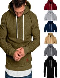 Sweatshirt Men NEW Hoodies Male Long Sleeve Solid Hoodie men Black Bed big size sudaderas hombre9300838