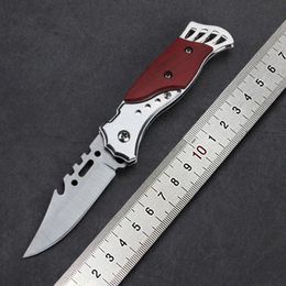 Outdoor High Hardness Folding Handmade Camping Collection Gift Knife, Fruit Knife 535095