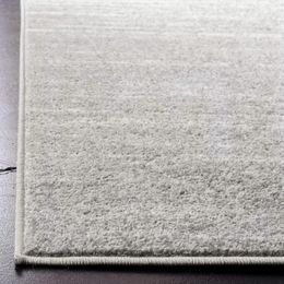 Carpets SAFAVIEH Adirondack Collection Area Rug - 10' Square Light Grey & Modern Ombre Design Non-Shedding Easy Care Ideal Fo