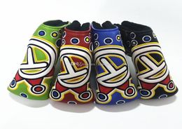 PU Leather Golf Putter Cover Crown T Embroidery Golf Head Cover Blade 4colors5022359