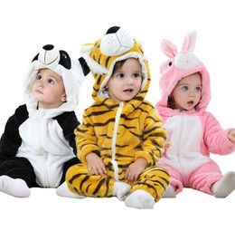 2020 Autumn Winter New Born Baby Clothes Unisex Christmas Clothes Boy Rompers Kids Tiger Costume For Girl Infant Jumpsuit 324M G22720633