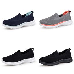 Spring New Comfortable Soft Sole One Step Step Step Fit for Women Shoes in Large Size Middle Age Strong running Shoes for Men Shoes GAI 012