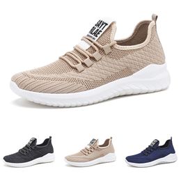 running shoes for men women Solid color hots low black white yellow breathable mens womens sneaker walking trainers GAI