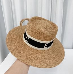 Chapéus de palha para mulheres Bucket Hat Designers Caps Chapéus Mens Luxurys Basin Cap Moda Delicado Chapéu Formal de Alta Qualidade Sunhats Versátil Caps