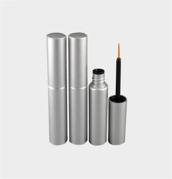 eyeliner bottle 200pcslot 80ml UV matte silver cosmetic plastic packaging empt liquid ink tube6759209