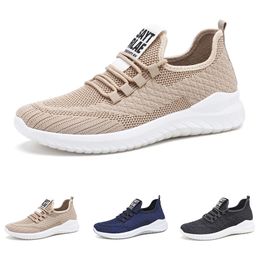 running shoes for men women Solid Colour hots low black white Cornflower Blue breathable mens womens sneaker walking trainers GAI
