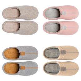 2024 men women designer slippers slides sliders black white pink grey GAI mens womens slipper indoor winter slide5165