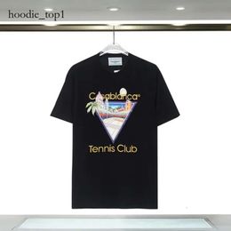 Casa Blanca Men T Shirts Designer Casa Blanca T Shirt Fashion Men Casual T-shirts Man Clothing Street T-shirts Tennis Club Casa Blanca Shorts Sleeve Clothes 7971