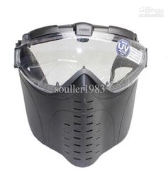 Brand New Marui AntiFog Electric Fan Ventilated Goggle Airsoft paintball Full Face Mask 6620513