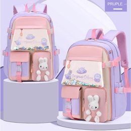 School Bags 2024 Backpack 1 Grade 3 Years Cute Colourful Bag For Girls Waterproof Children Kindergarten Small