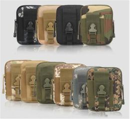 Utility Tactical Waist Pack Outdoor Bag Pouch Military Camping Hiking Waist Water Bottle Belt Bags Camouflage Waist Fanny Pack2665805