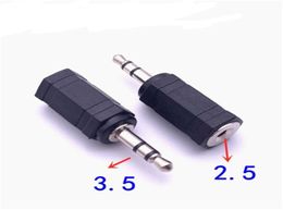 35 Male to 25mm Female connectors Stereo Audio MIC Plug Adapter Mini Jack Converter4445724