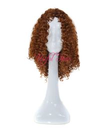 ADJUSTABLE wig suit any head KINKY CURLY Bounce CURL Micro braid wig african american JANAMINAC 18inch synthetic wigs for bl9235817