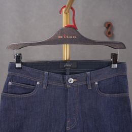 Jeans slim da uomo Pantalone estivo in vero denim blu brioni