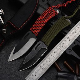 High Hardness And Sharp Tactical Use, Portable Small Straight Wilderness Survival, Non Folding Knife For Outdoor Use 953249