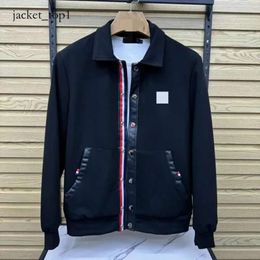 Monclair Jacket Mens Designer Jacket Hooded Spring Autumn Style Monclair Man Coat Fleece Jacket Sleeves Letters Striped Windbreaker Outwears Tops Coats 8978