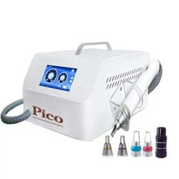 Portable Picosecond Laser Tattoo Removal 755nm 532nm 1064nm Q Switched Nd Yag Laser Eyebrow Pigment Tattoo Removal Machine