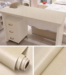 Waterproof Wood Wallpaper Roll Self Adhesive Contact Paper Doors Cabinet Desktop Modern Furniture Decorative Sticker220A4500429