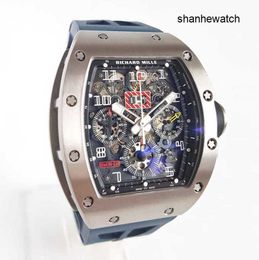 Mens Watch Dress Watches RM Watch RM011-FM FLYBACK Machinery 50*40mm Luxury JI9Z