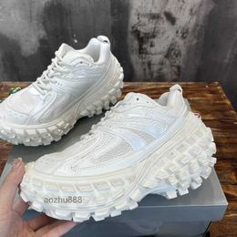 Sneakers Designer Shoes Summer Defender 22 Women Men Tyre Shoes Rubber Dad Chunky Sneaker Casual Fashion Mesh and Nylon Shoe Size Extreme Tyre Tread Sole gr3g